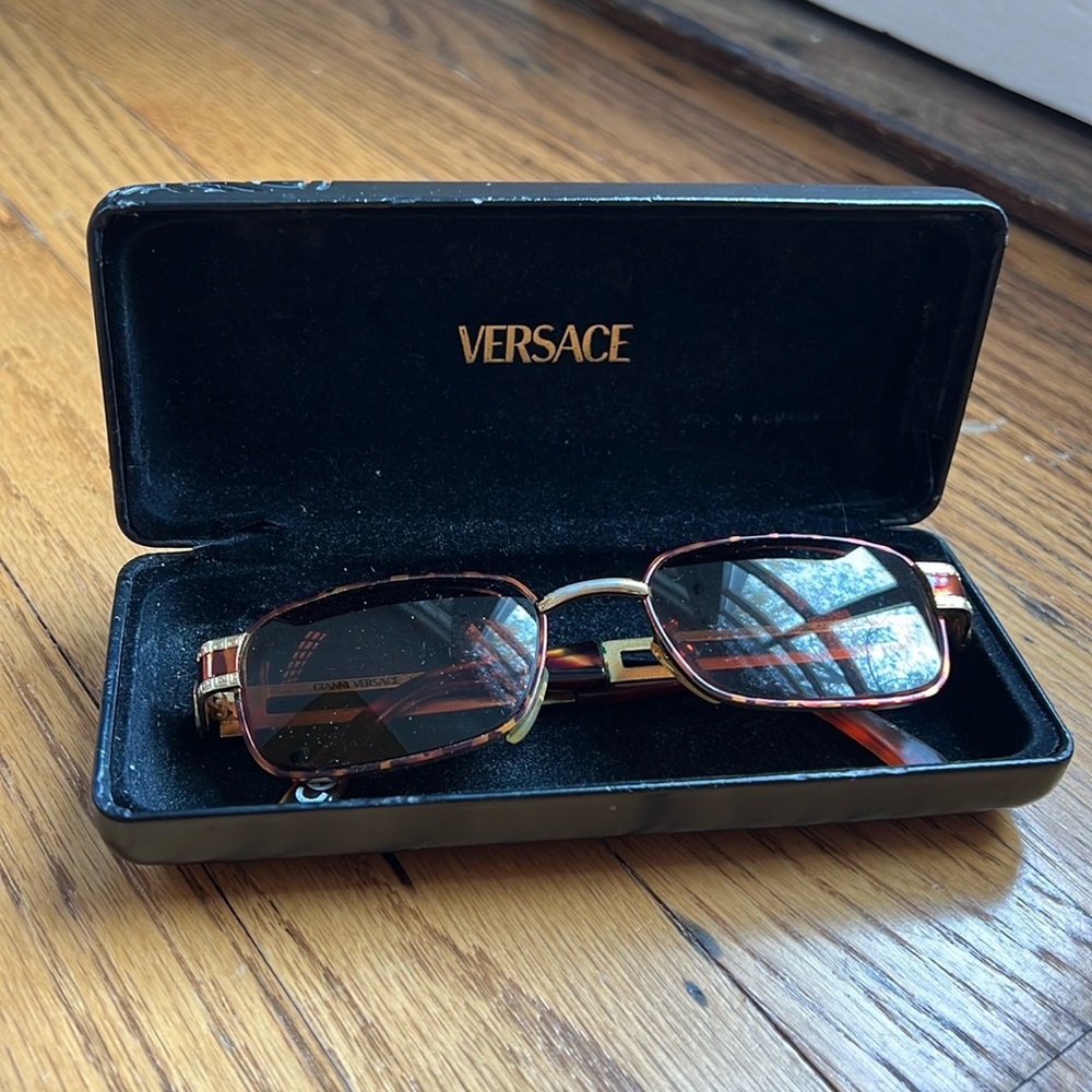 Vintage Versace Medusa Sunglasses [Mod S39] 55M w/ Case